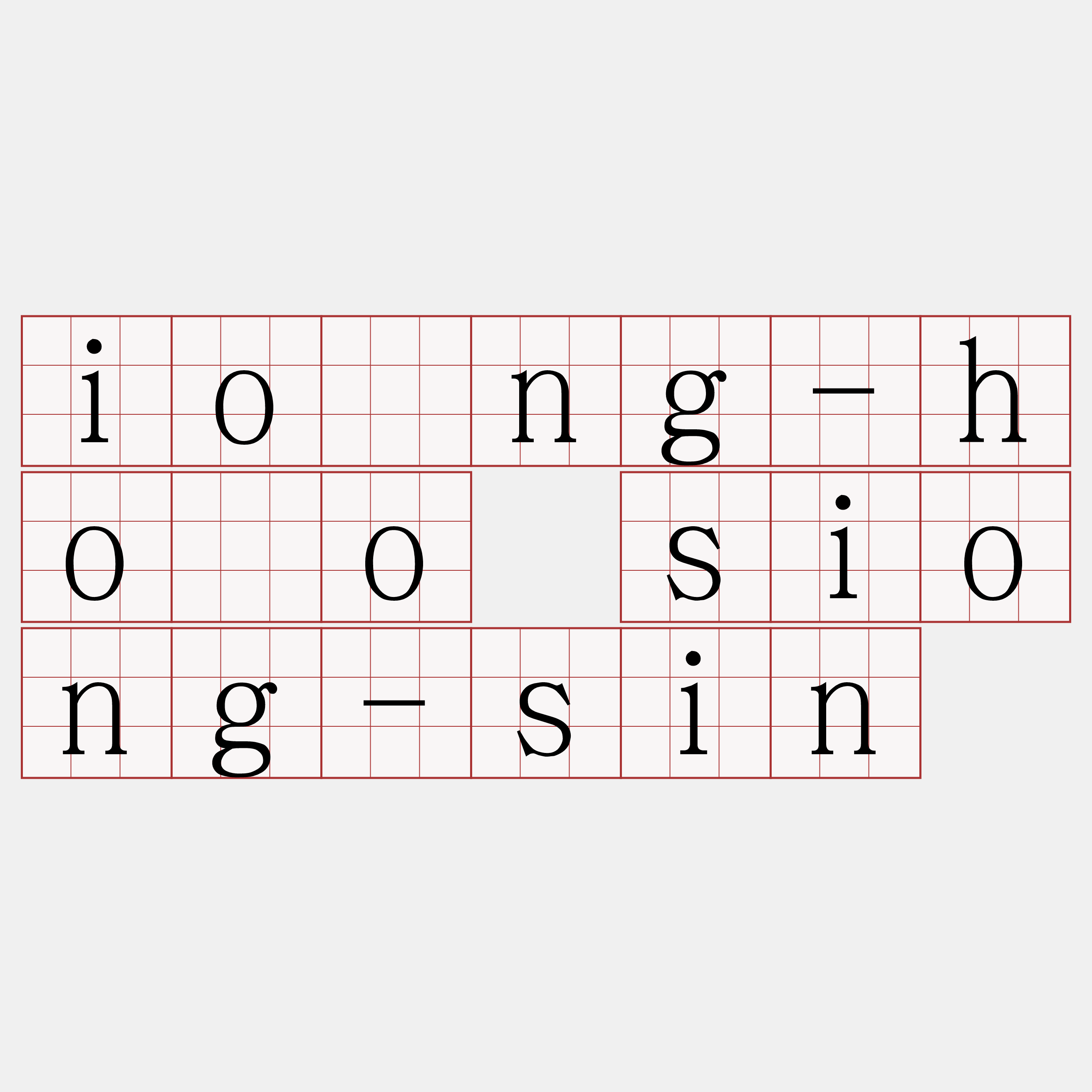 ióng-hóo siong-sin